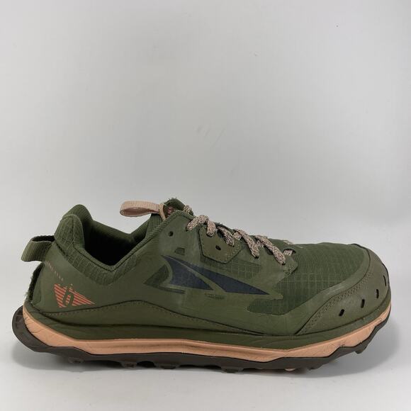 Altra Lone Peak 6 Trail Running Shoes Womens Size 9.5 Hunter Green Athletic - Picture 1 of 10
